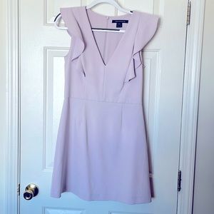 French Connection lilac dress, size 8.